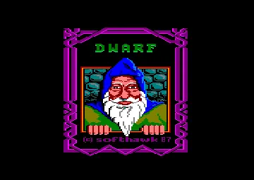 Dwarf (F) (1987) screen shot title